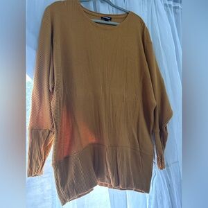 Mustard Ribbed Sweater